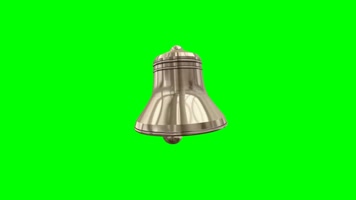 绿幕视频素材圣诞铃铛
