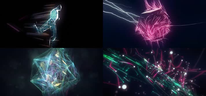 酷炫舞台背景大屏LEd音乐节奏灯光秀