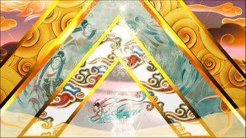 千年之约敦煌飞天舞蹈背景