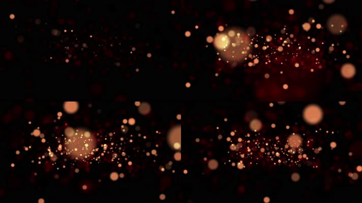 唯美光斑粒子遮罩叠加视频素材