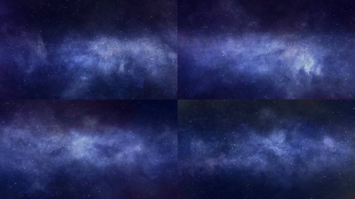 星空星云宇宙空间穿梭