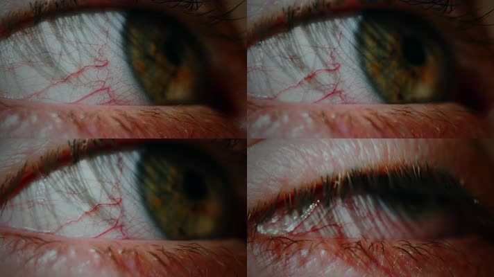 红眼病，红色眼睛，眼睛血丝