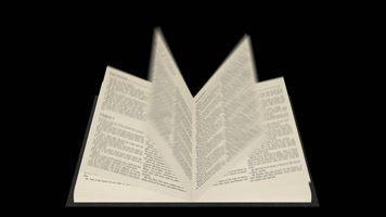 可换背景圣经翻页动画视频