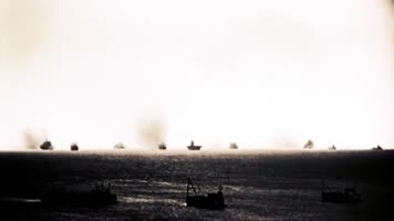 炮弹轰炸战火硝烟爆炸蘑菇云实拍实录