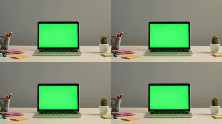 电脑屏幕绿屏合成