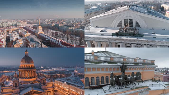 圣彼得堡冬景