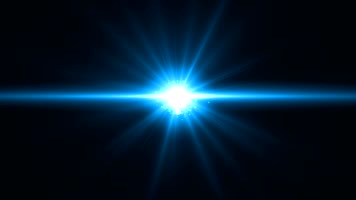 蓝色科技光特效