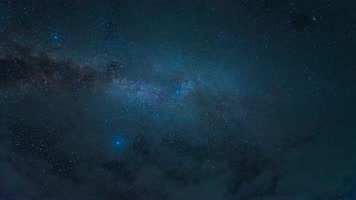 4K银河星空夜空宇宙星系运动素材