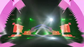 郑秀文-眉飞色舞舞台背景