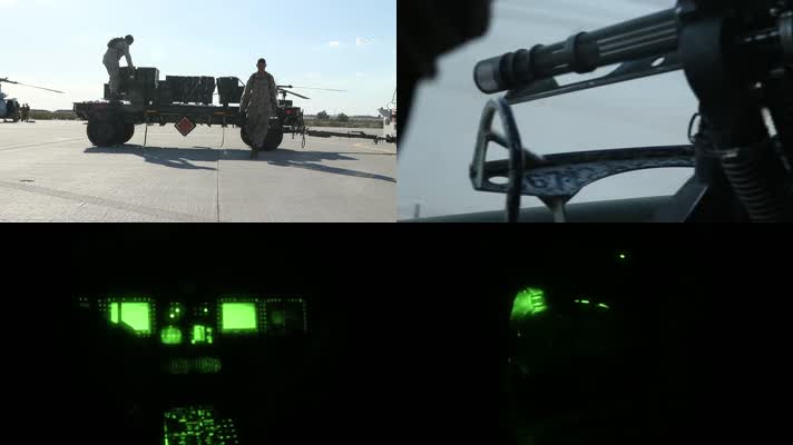 美军武装直升机