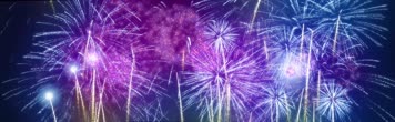 4K烟火烟花动态背景