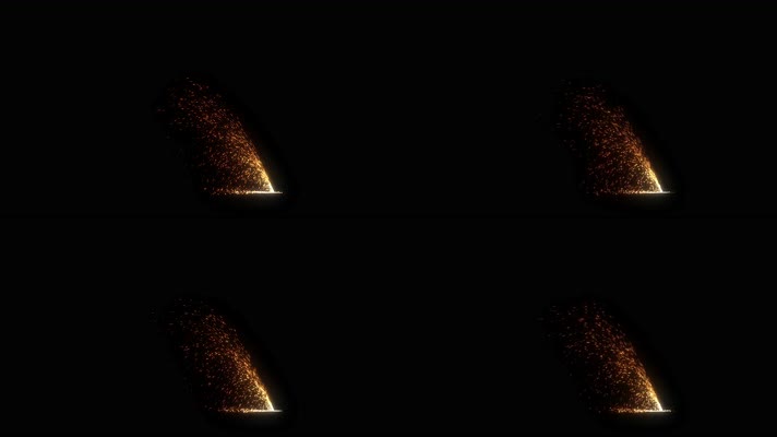 粒子喷射 火花 烟花 切火花  