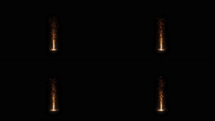 粒子喷射 火花 烟花  