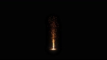 粒子喷射 火花 烟花  