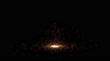 粒子喷射 火花 烟花  