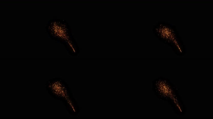 粒子喷射 火花 烟花 切火花 