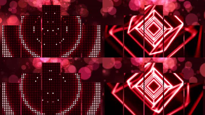 李克勤红日节奏快闪动感背景