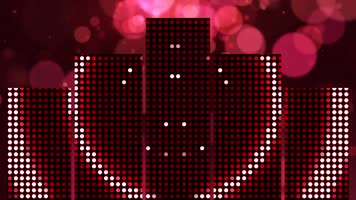 李克勤红日节奏快闪动感背景