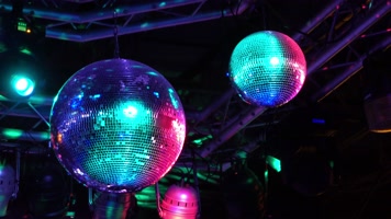 迪斯科灯光 舞台背景  