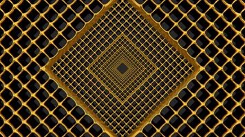 金色网格图案背景