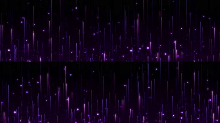 4K紫色梦幻粒子飞升背景