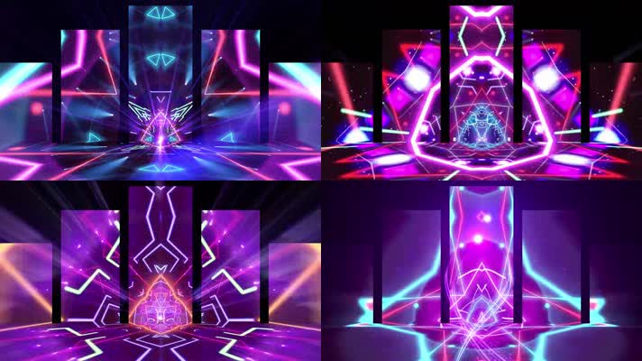 囧架架快闪抖音VJ舞台背景