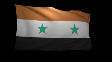 叙利亚旗帜 国旗  