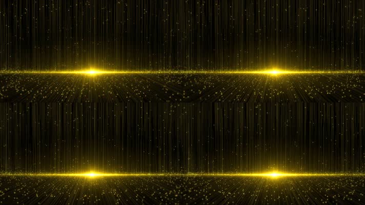 4K金色闪烁粒子背景