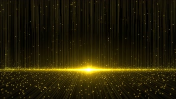 4K金色闪烁粒子背景