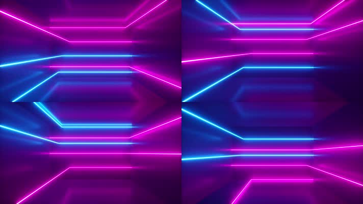 三维空间闪烁激光