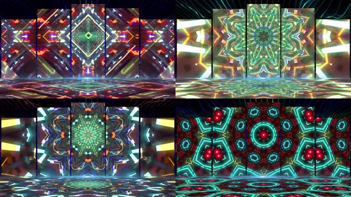 TFBOYS《青春修炼手册》动感舞台背景