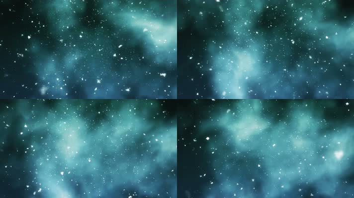 圣诞节雪花 雪花舞台  