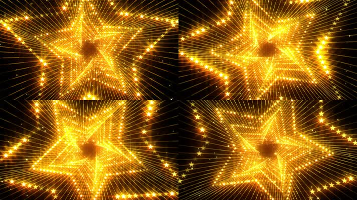 闪闪发光的星光隧道