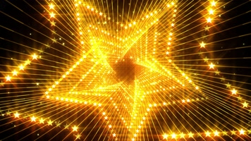 闪闪发光的星光隧道