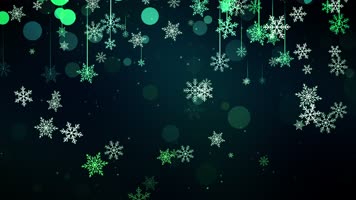诞节雪花 舞台背景 唯美 