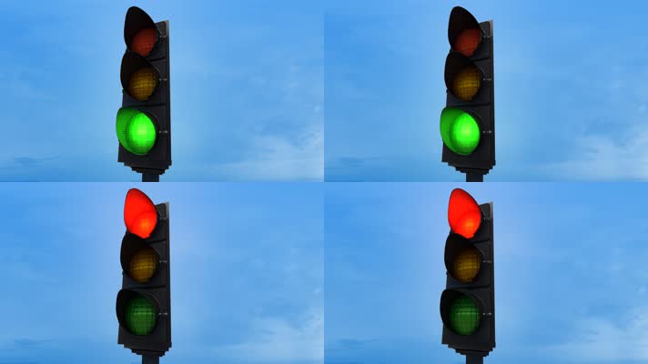 红绿灯 交通信号灯  