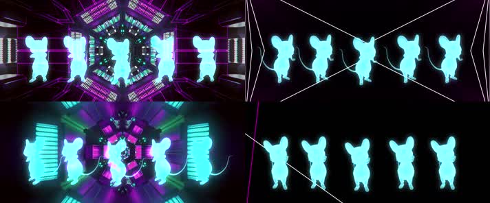 野狼disco歌曲配乐酒吧LED背景版本3宽版