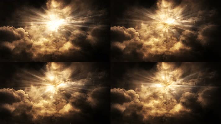 天堂之光 上帝之光 