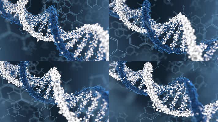 DNA链动画素材