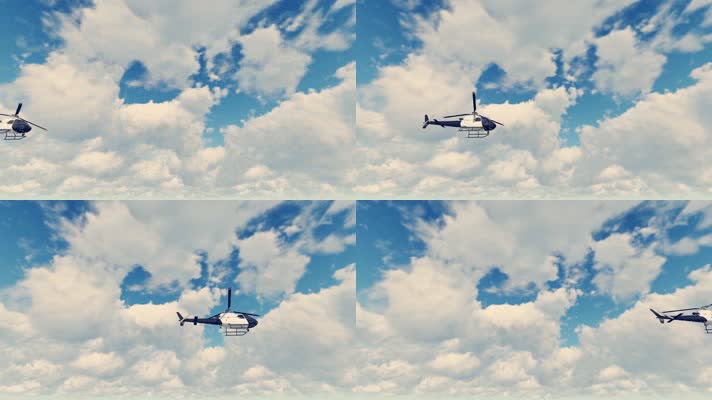 直升飞机 警用直升飞机  