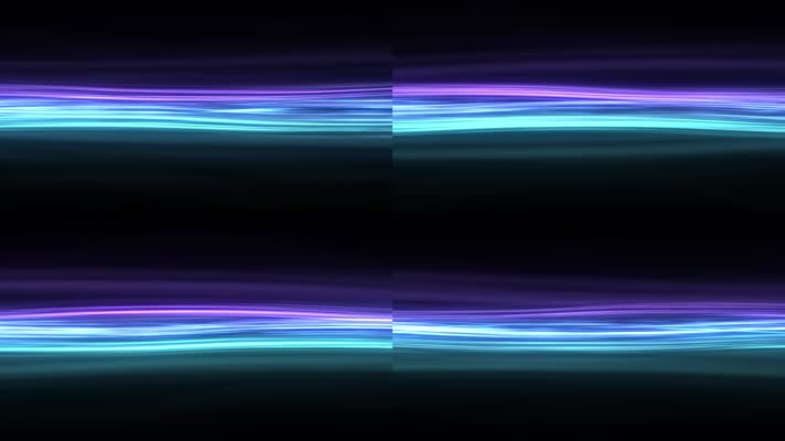 绚丽发光摇曳视频