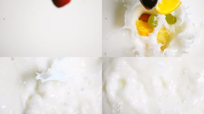 水果汁奶茶视频