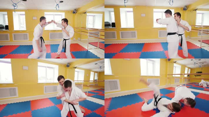 柔道训练 升格视频