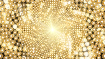 金色隧道 通道 舞台背景 