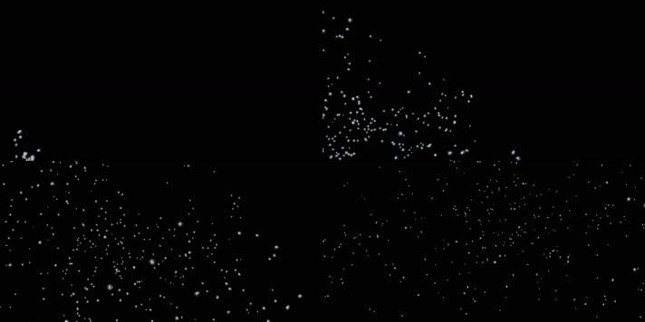 蒲公英漫天飞舞灰尘尘埃浮沉粒子绒毛柳絮