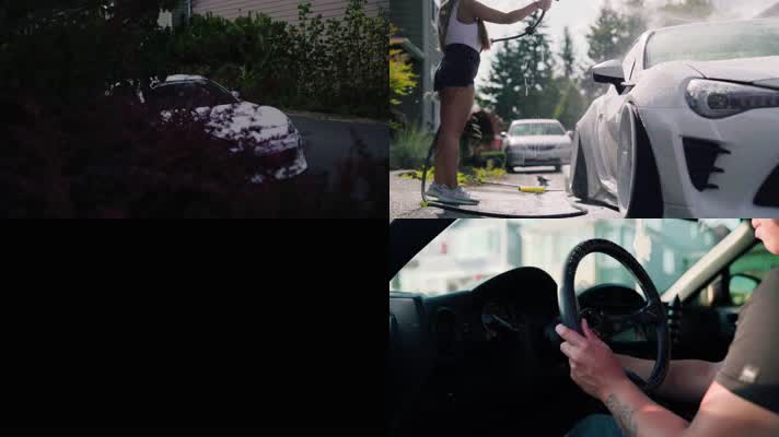 汽车，香车美女，超跑飞驰