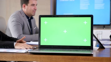 笔记本电脑屏幕抠像 4K视频