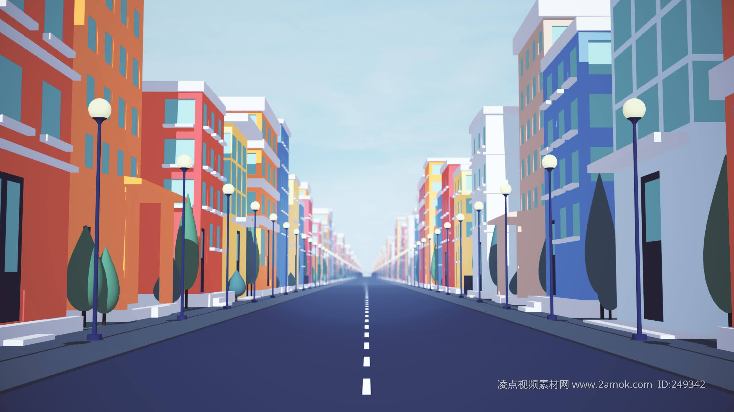 卡通街道|插画|儿童插画|佟爽 - 原创作品 - 站酷 (ZCOOL)