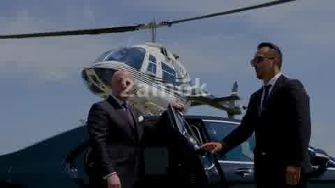 名流生活，豪车私人直升机