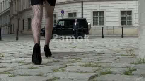 香车美女，奔驰汽车，奔驰吉普车